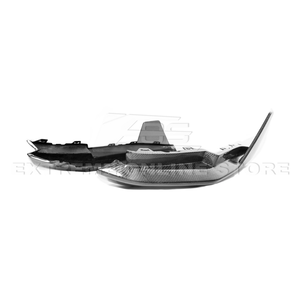 2021-Up BMW G82 G83 M4 M-Performance Rear Apron Lip Splitter image 12