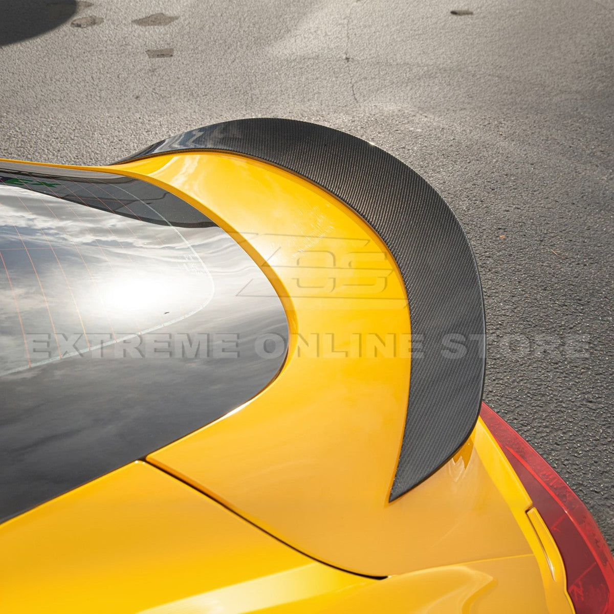 2020-Up Toyota GR Supra Carbon Fiber Rear Trunk Wing Spoiler image 7