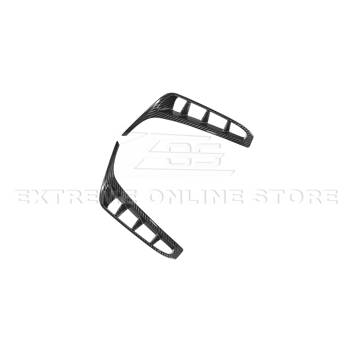 Chevrolet Corvette C8 Z06 DRY CARBON FIBER Rear Side Vent Cover image 15