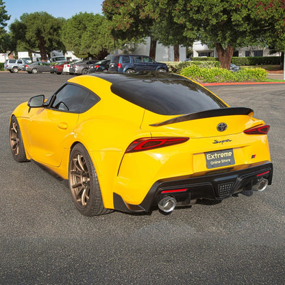 2020-Up Toyota GR Supra Carbon Fiber Rear Trunk Wing Spoiler image 1
