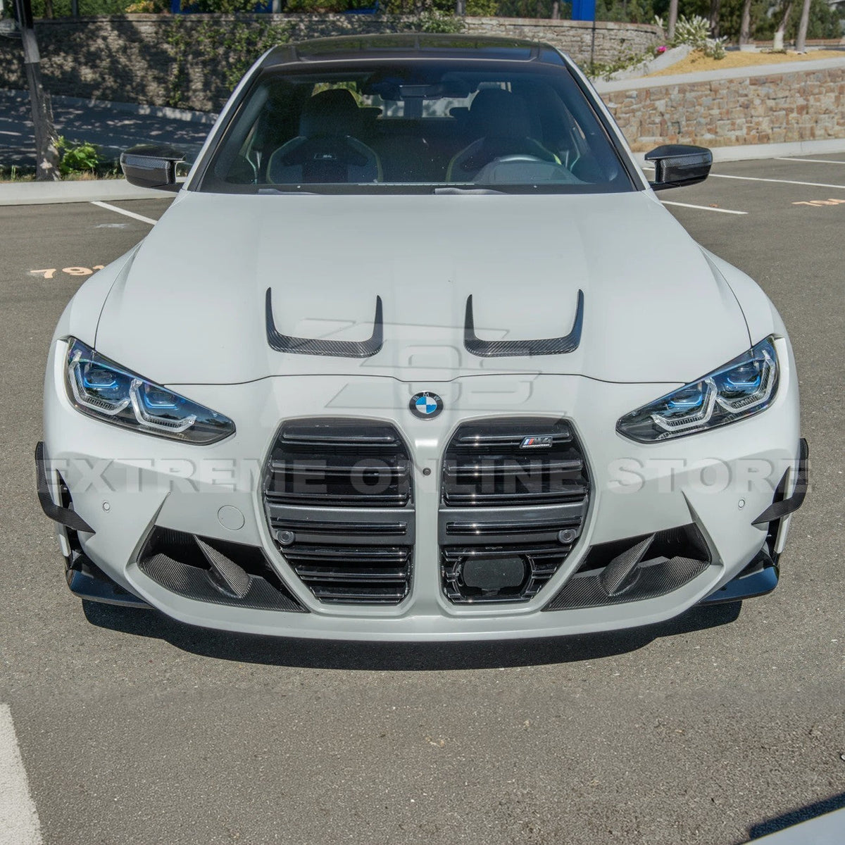 2021-Up BMW G80 M3 | G82 G83 M4 Front Hood Scoop Vent Cover image 4