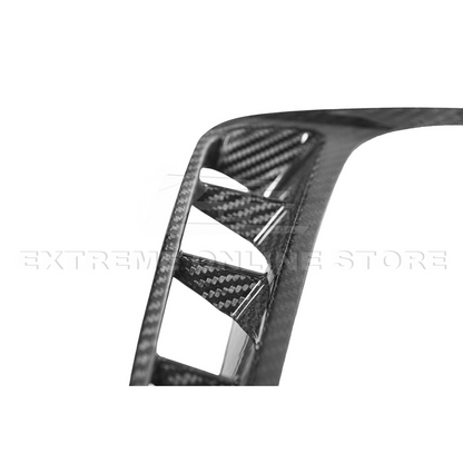 Chevrolet Corvette C8 Z06 DRY CARBON FIBER Rear Side Vent Cover image 17