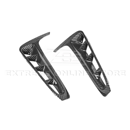 Chevrolet Corvette C8 Z06 DRY CARBON FIBER Rear Side Vent Cover image 13