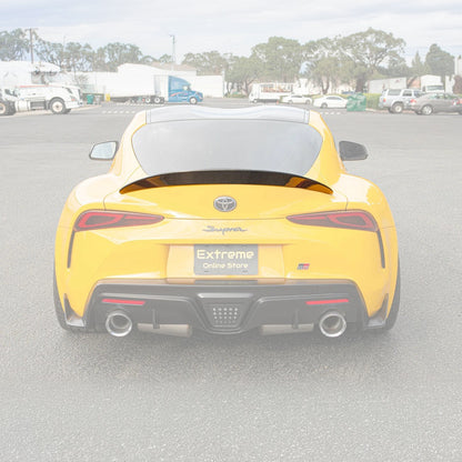 2020-Up Toyota GR Supra Carbon Fiber Rear Trunk Wing Spoiler image 3