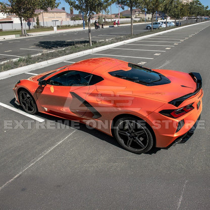 Corvette C8 Coupe DRY CARBON FIBER Rear Hatch Vent image 9