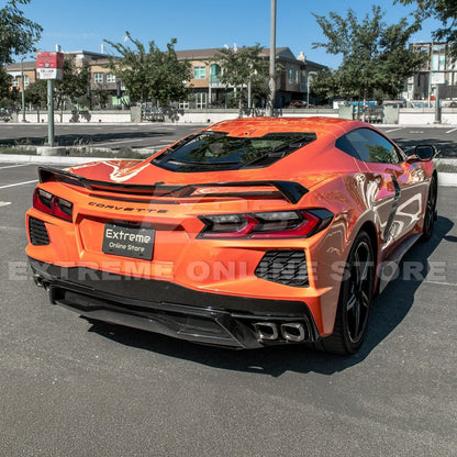 Corvette C8 Coupe DRY CARBON FIBER Rear Hatch Vent image 4