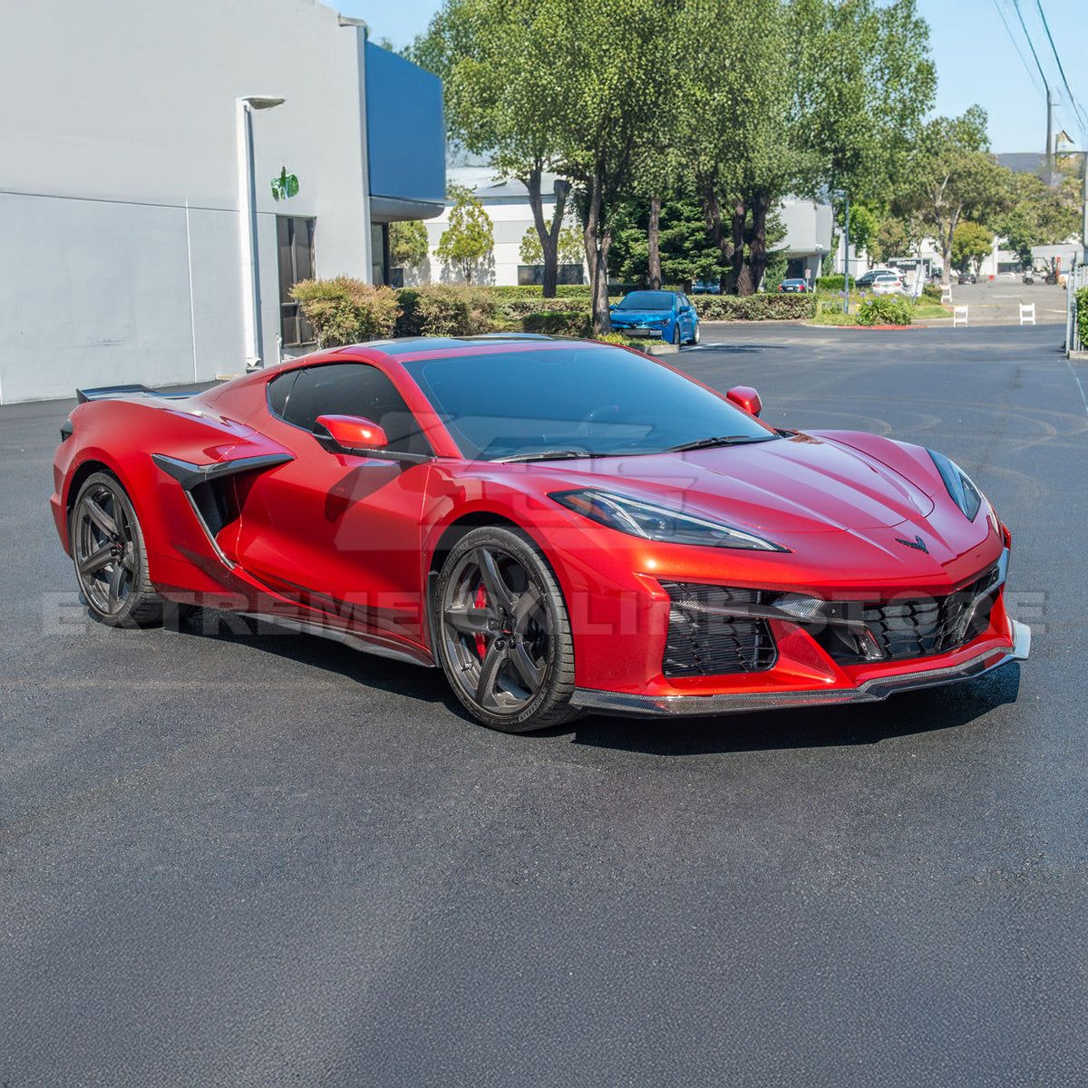 Chevrolet Corvette C8 Z06 / E-Ray DRY CARBON FIBER Side Skirts image 5