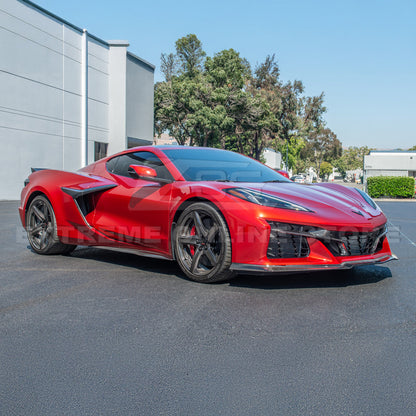 Chevrolet Corvette C8 Z06 / E-Ray DRY CARBON FIBER Side Skirts image 6