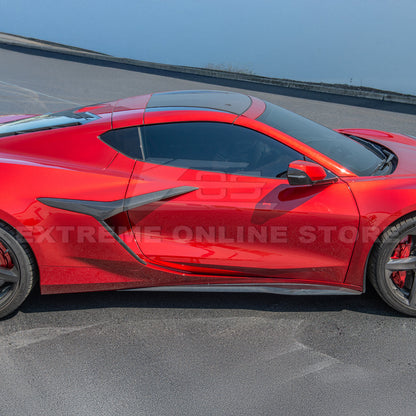 Chevrolet Corvette C8 Z06 / E-Ray DRY CARBON FIBER Side Skirts image 9