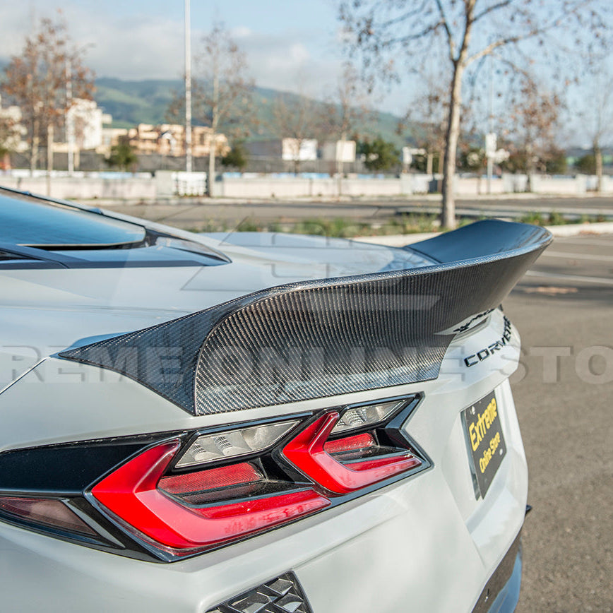 Ducktail Package Corvette C8 Stingray Rear Trunk Spoiler image 59