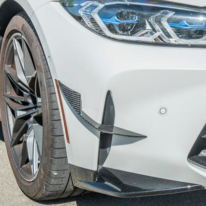 2021-Up BMW G80 M3 G82 G83 M4 Front Bumper Canard Splitter image 2
