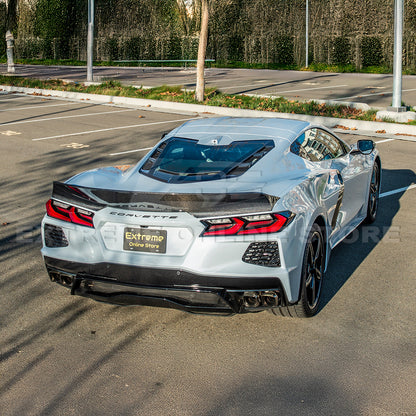 Ducktail Package Corvette C8 Stingray Rear Trunk Spoiler image 52