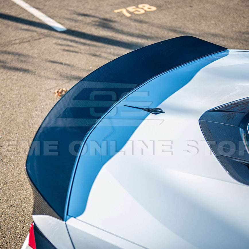 Ducktail Package Corvette C8 Stingray Rear Trunk Spoiler image 62