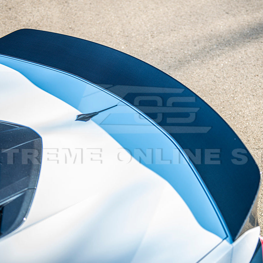 Ducktail Package Corvette C8 Stingray Rear Trunk Spoiler image 60