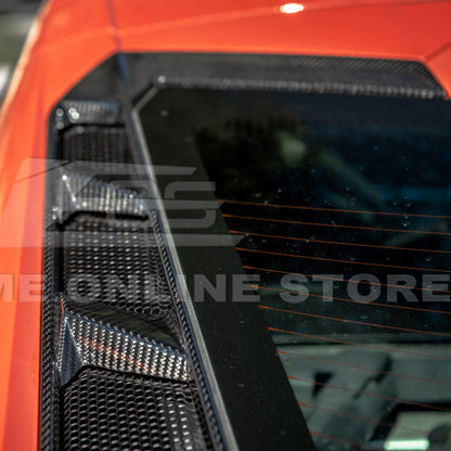 Corvette C8 Coupe DRY CARBON FIBER Rear Hatch Vent image 11