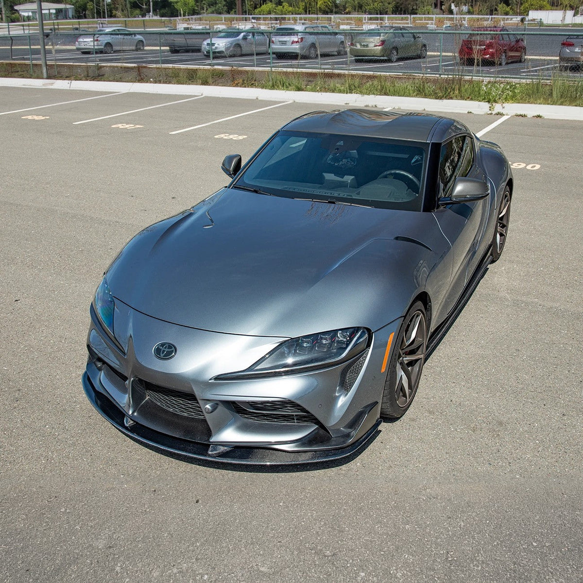 2020-Up Toyota Supra A90 Front Splitter & Side Skirts image 1