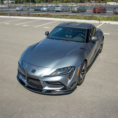 2020-Up Toyota Supra A90 Front Splitter & Side Skirts image 1