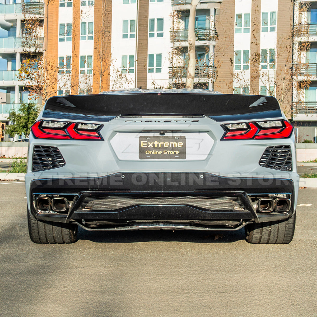 Ducktail Package Corvette C8 Stingray Rear Trunk Spoiler image 29