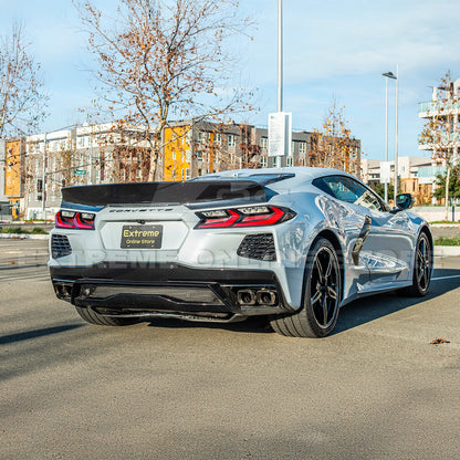 Ducktail Package Corvette C8 Stingray Rear Trunk Spoiler image 34