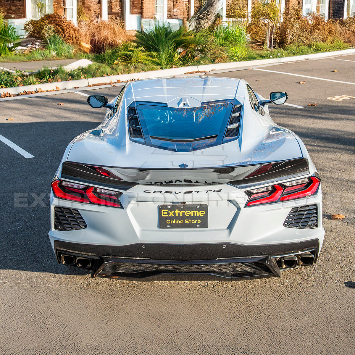 Ducktail Package Corvette C8 Stingray Rear Trunk Spoiler image 32