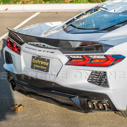 Ducktail Package Corvette C8 Stingray Rear Trunk Spoiler image 36