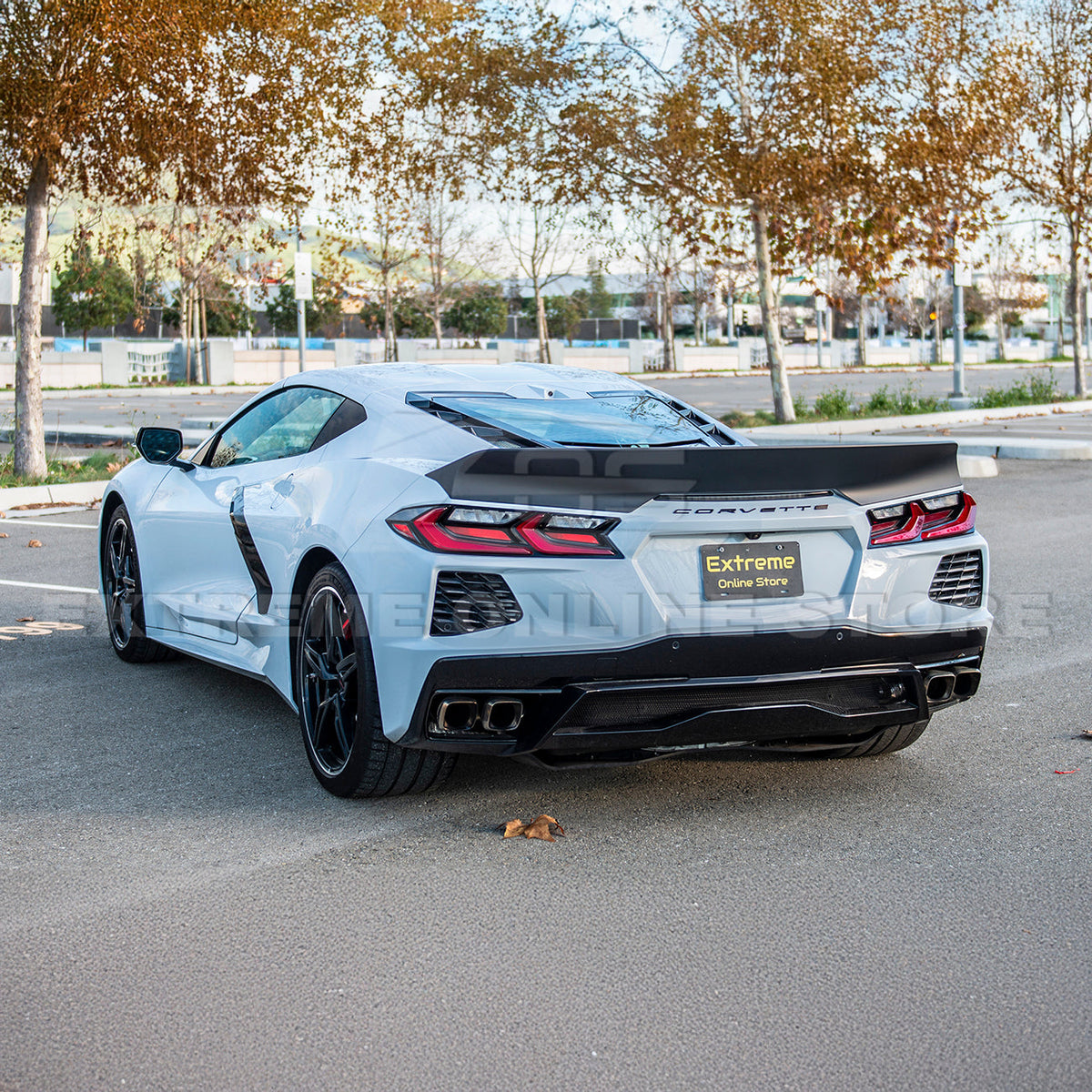 Ducktail Package Corvette C8 Stingray Rear Trunk Spoiler image 5