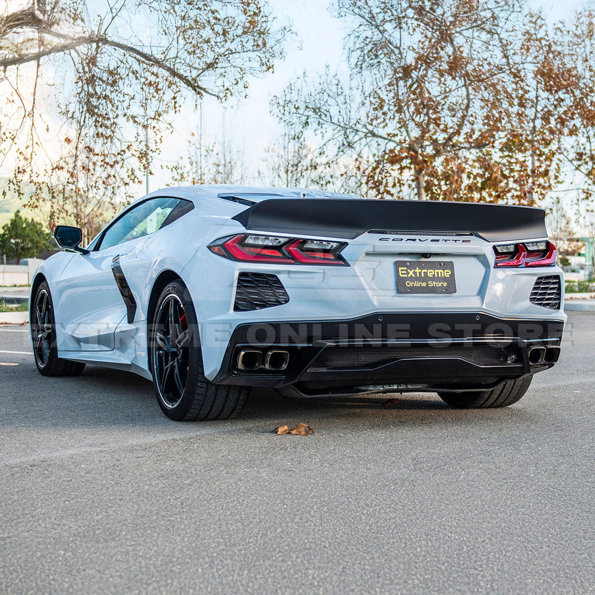 Ducktail Package Corvette C8 Stingray Rear Trunk Spoiler image 4