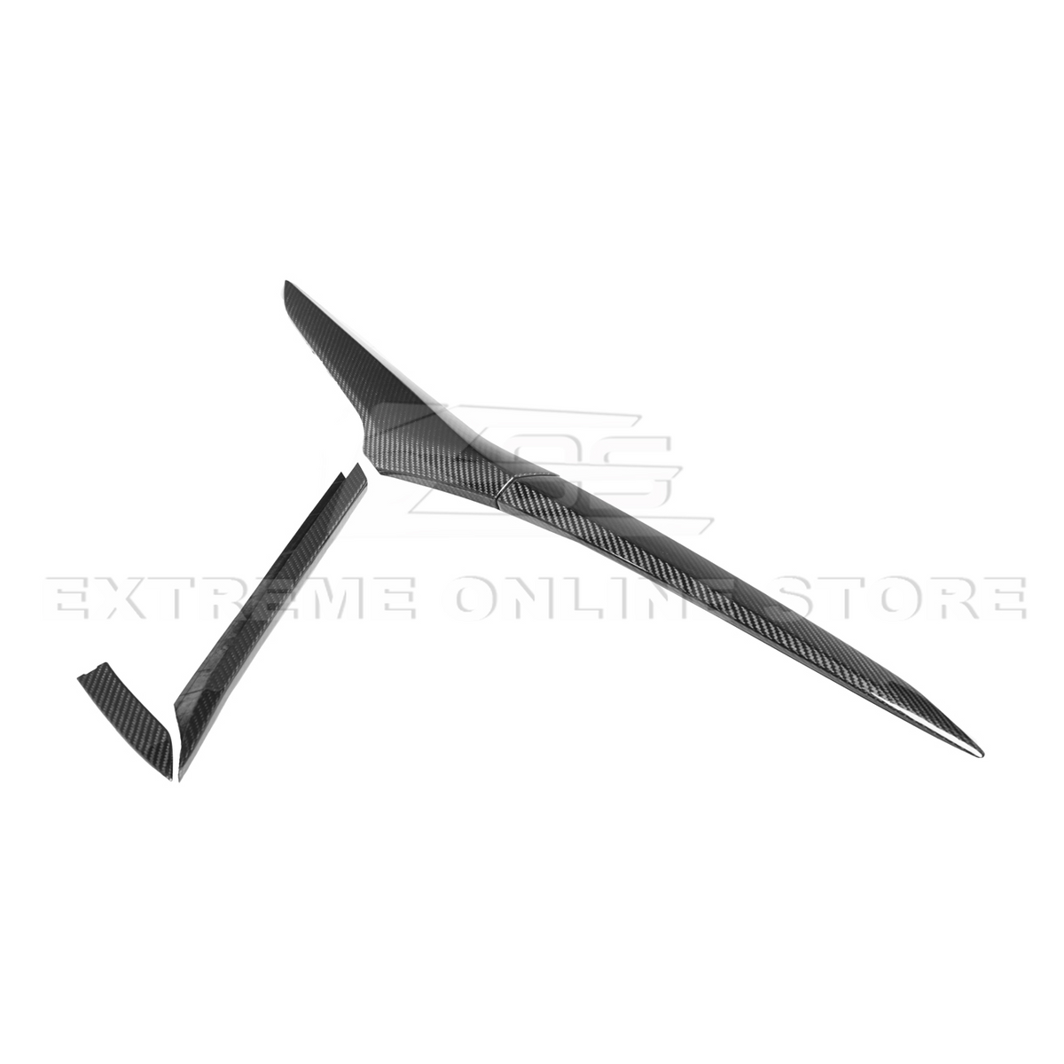 Chevrolet Corvette C8 Z06 DRY CARBON FIBER Side Door Garnish image 12