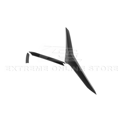 Chevrolet Corvette C8 Z06 DRY CARBON FIBER Side Door Garnish image 13