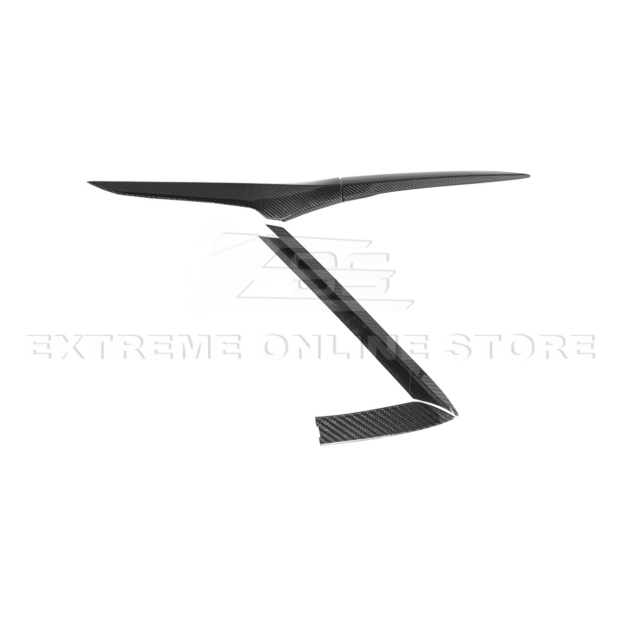 Chevrolet Corvette C8 Z06 DRY CARBON FIBER Side Door Garnish image 15