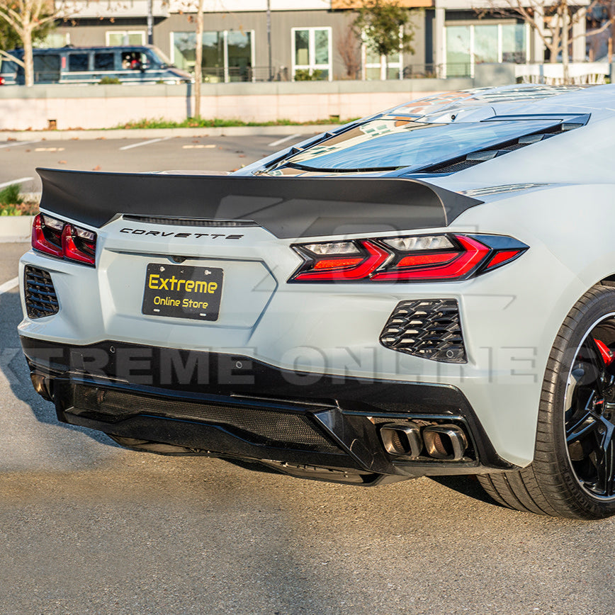 Ducktail Package Corvette C8 Stingray Rear Trunk Spoiler image 13