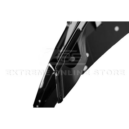 2022-24 Honda Civic Sedan Type-R Style Front Bumper Grille Cover image 9