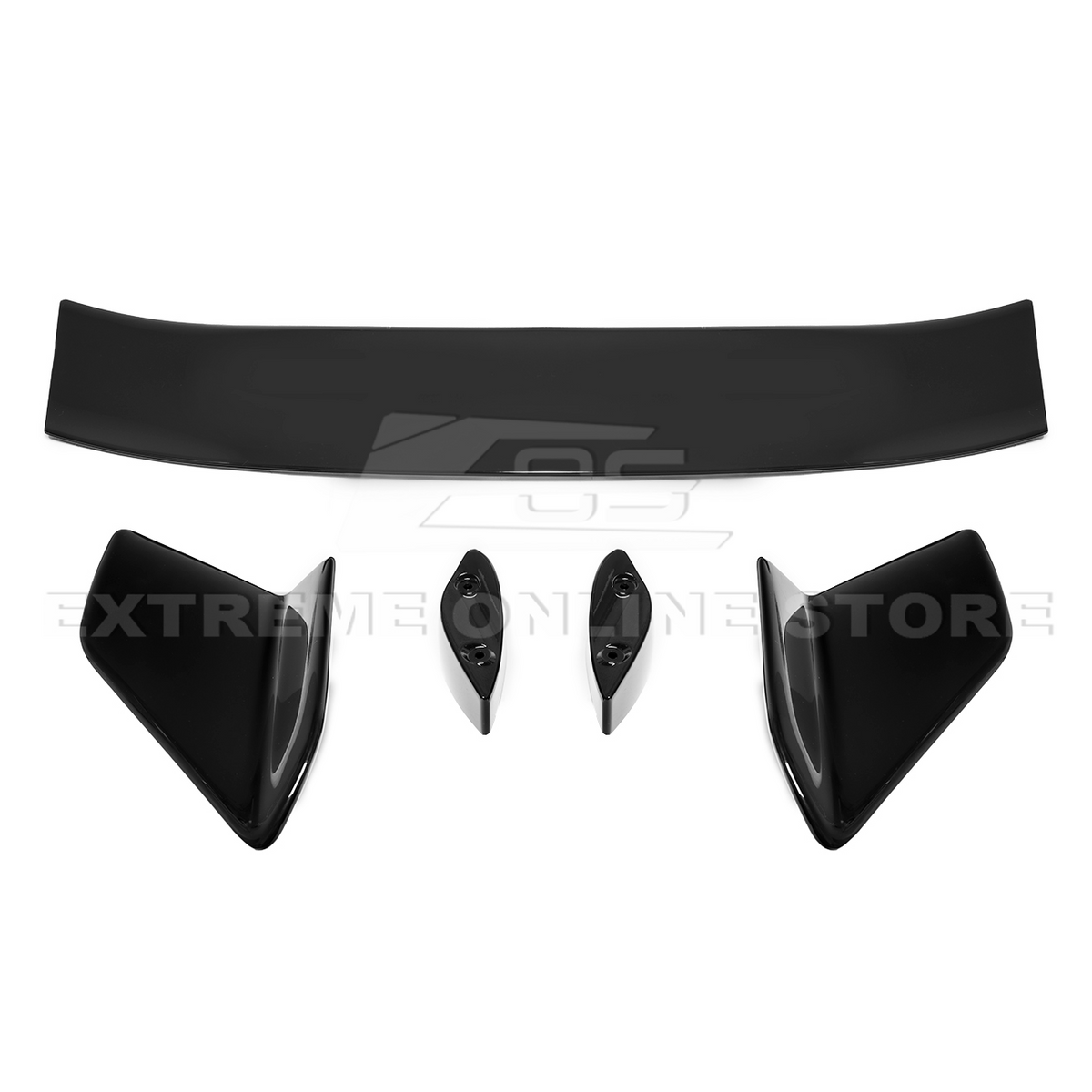 2016-21 Honda Civic Hatchback Type R Conversion Rear Trunk Spoiler Kit image 27