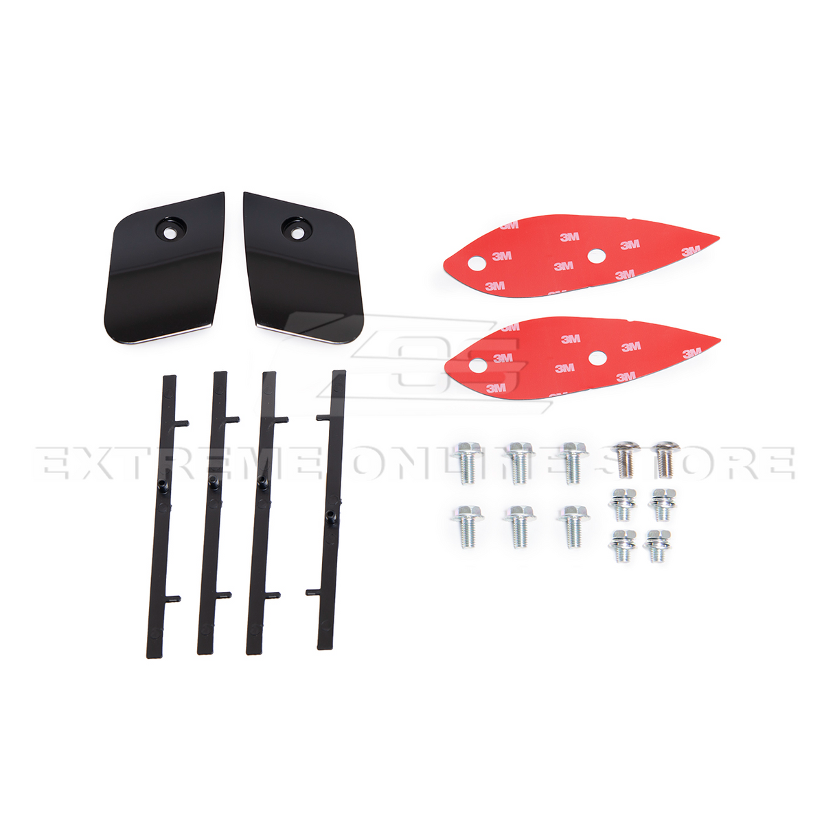2016-21 Honda Civic Hatchback Type R Conversion Rear Trunk Spoiler Kit image 17