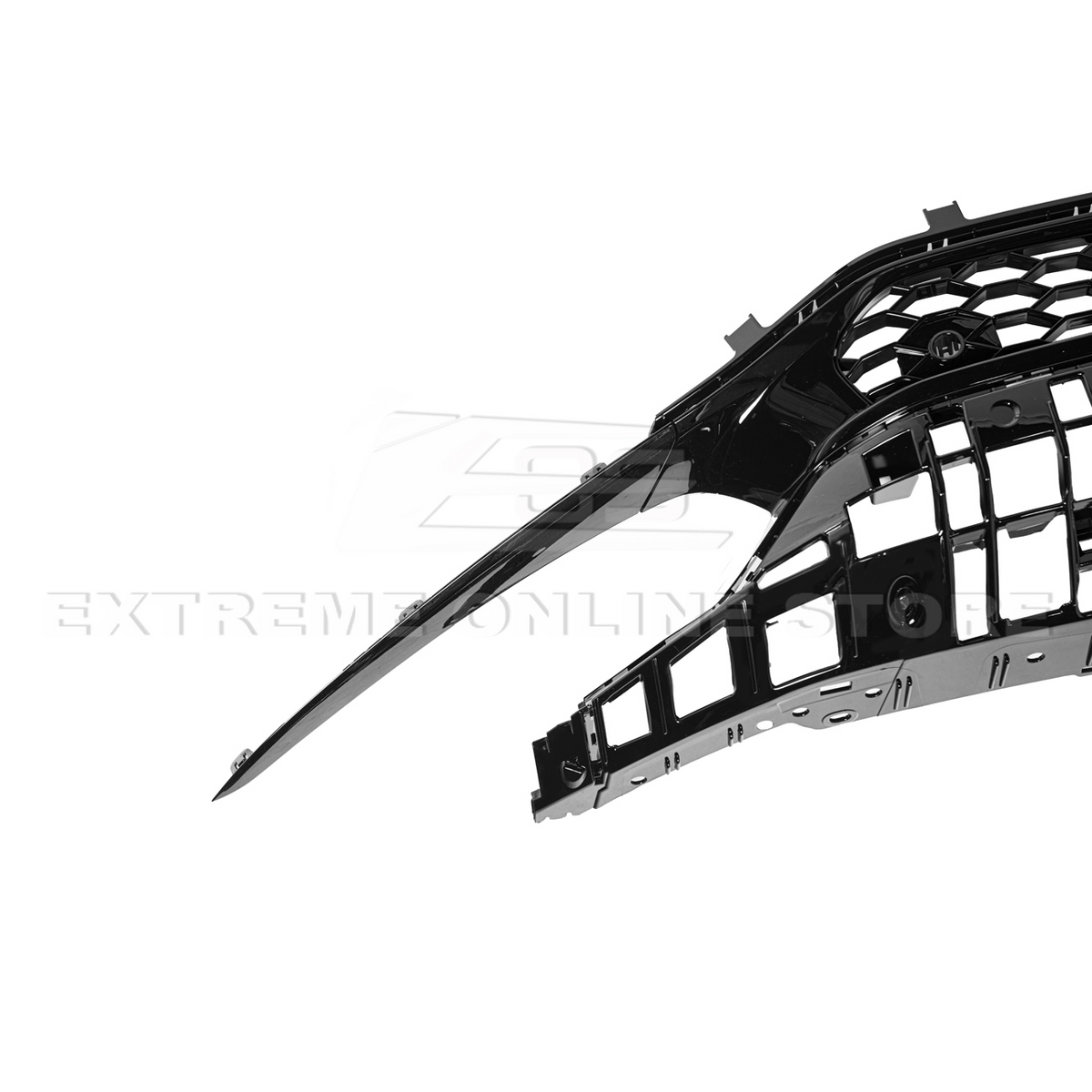 2022-24 Honda Civic Sedan Type-R Style Front Bumper Grille Cover image 11