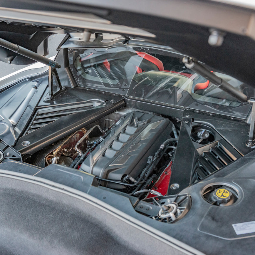 Corvette C8 Coupe Engine Bay Panel Cover image 3