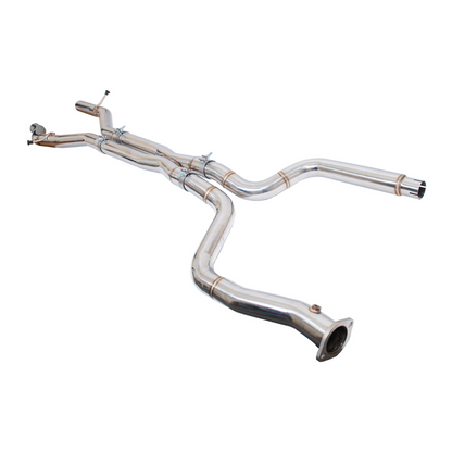 2016-2019 Cadillac CTS-V Muffler Resonated Cat Back Exhaust image 1