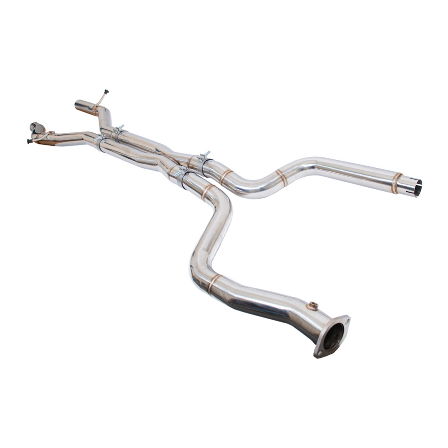 2016-2019 Cadillac CTS-V Muffler Resonated Cat Back Exhaust image 1