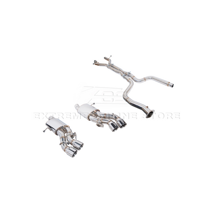 2016-2019 Cadillac CTS-V Muffler Resonated Cat Back Exhaust image 4