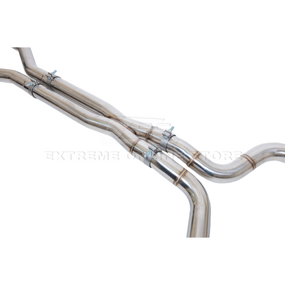 2016-2019 Cadillac CTS-V Muffler Resonated Cat Back Exhaust image 5