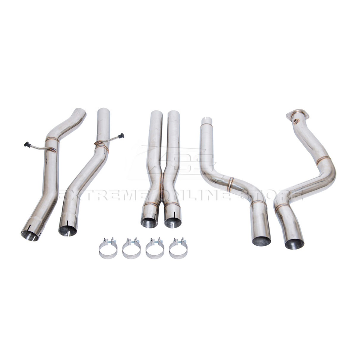 2016-2019 Cadillac CTS-V Muffler Resonated Cat Back Exhaust image 3