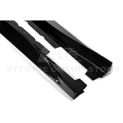 2016-18 Camaro LT LS RS l ZL1 Style Front Lip Splitter Side Skirt image 36