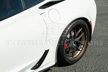 Corvette C7 Z06 DRY CARBON FIBER Rear Quarter Extension image 10