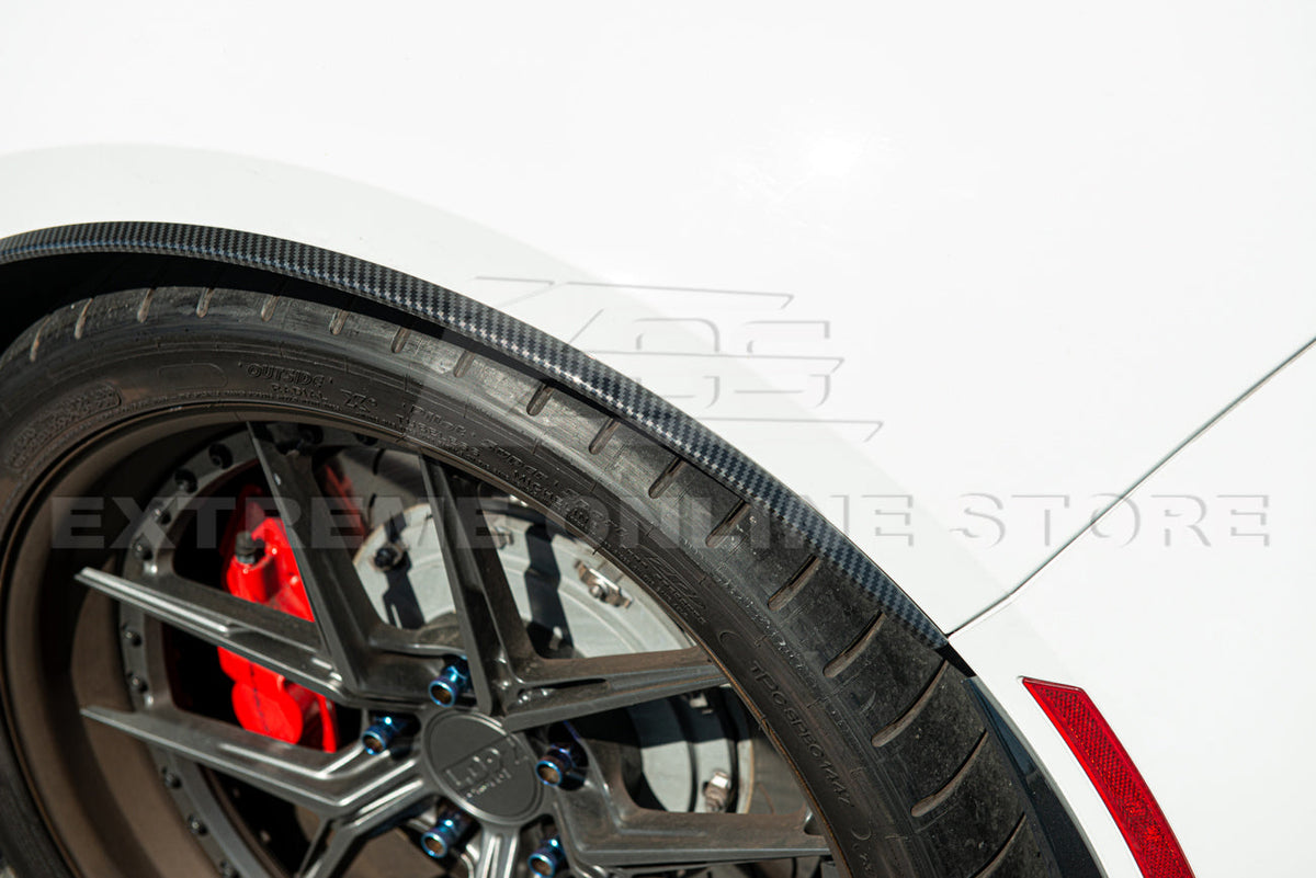 Corvette C7 Z06 DRY CARBON FIBER Rear Quarter Extension image 11