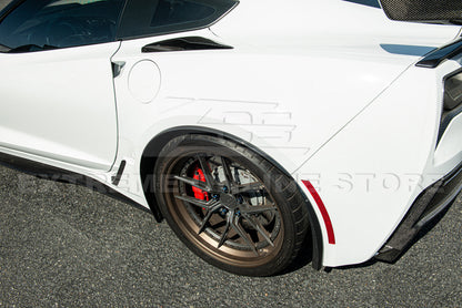 Corvette C7 Z06 DRY CARBON FIBER Rear Quarter Extension image 12