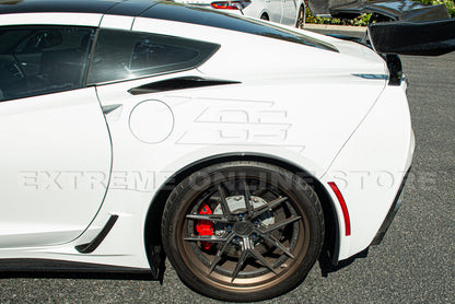 Corvette C7 Z06 DRY CARBON FIBER Rear Quarter Extension image 13