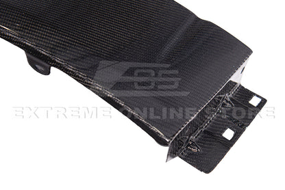 2009-15 Cadillac CTS-V Carbon Fiber Front Side Fender Trim Cover image 6