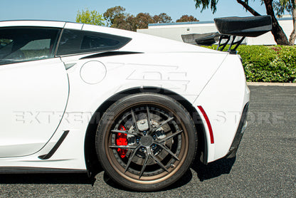 Corvette C7 Z06 DRY CARBON FIBER Rear Quarter Extension image 21