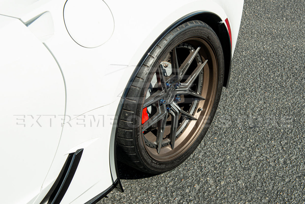 Corvette C7 Z06 DRY CARBON FIBER Rear Quarter Extension image 22