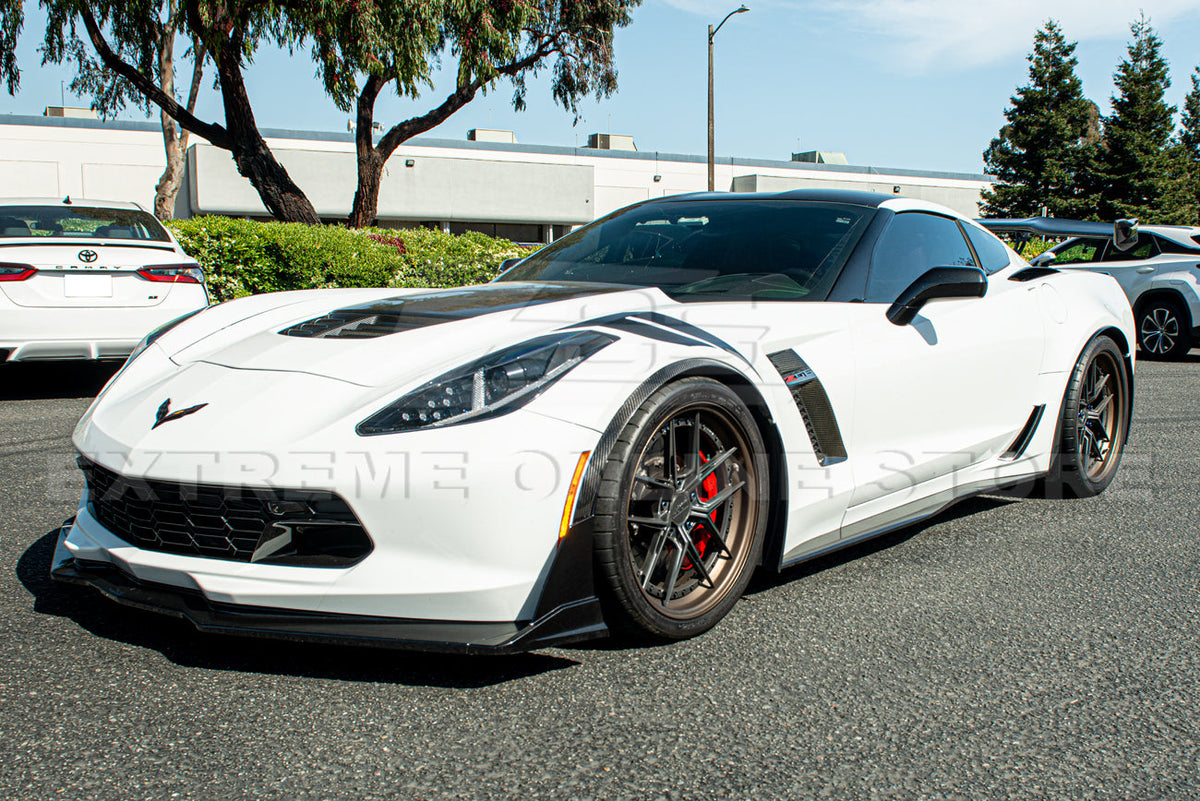 Corvette C7 Z06 DRY CARBON FIBER Rear Quarter Extension image 25